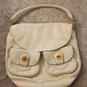 Marc by Marc Jacobs off white cream hobo bag ivory